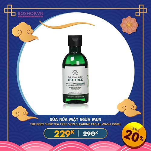 BOSHOP vui Trung Thu SALE 50% sản phẩm cho da mụn từ 21 đến 23 tháng 9
