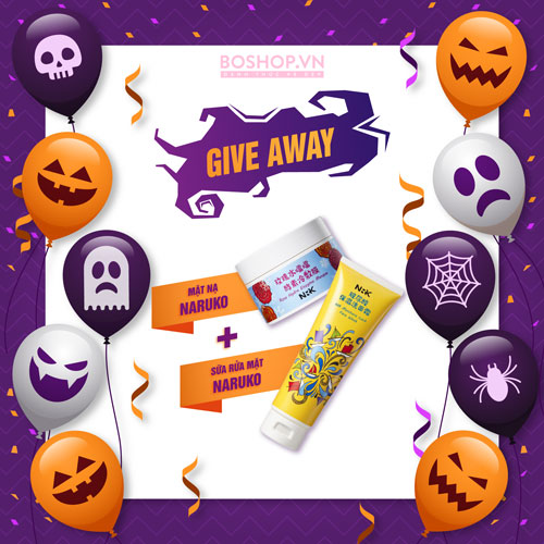 Hốt DEAL 13K quẩy banh HALLOWEEN săn SALE 40% chơi GIVE AWAY liền