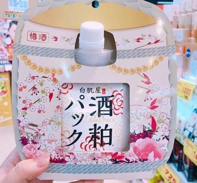 Mặt nạ bã rượu ủ trắng Navis Sake Kasu 120gr an toàn cho da