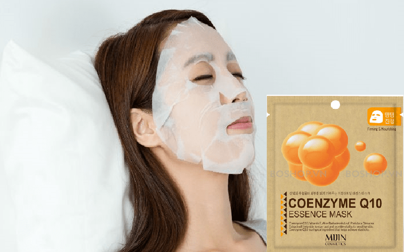 Mặt nạ Mijin Coenzyme Q10 Essence Mask 25gr mỹ phẩm Hàn Quốc chính hãng 