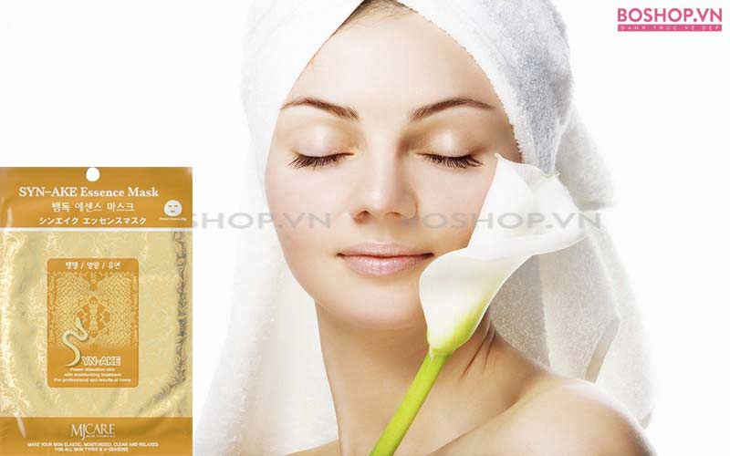 Mặt nạ MJ Care Syn-Ake Essence Mask 23gr mỹ phẩm Hàn Quốc chính hãng