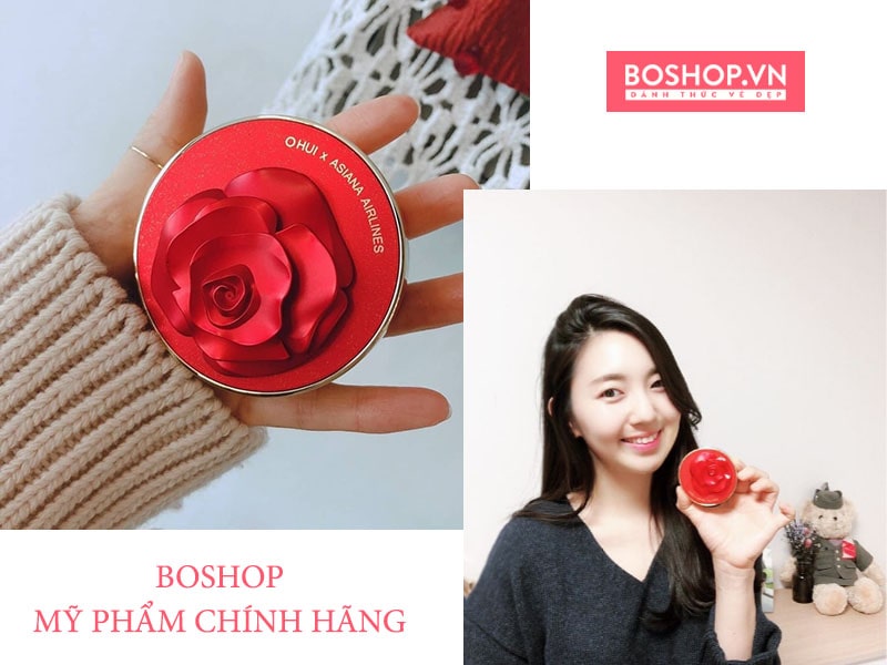 Phấn nước Ohui Ultimate Cover Cushion Moisture 01 Milk Beige SPF50+/PA+++ 