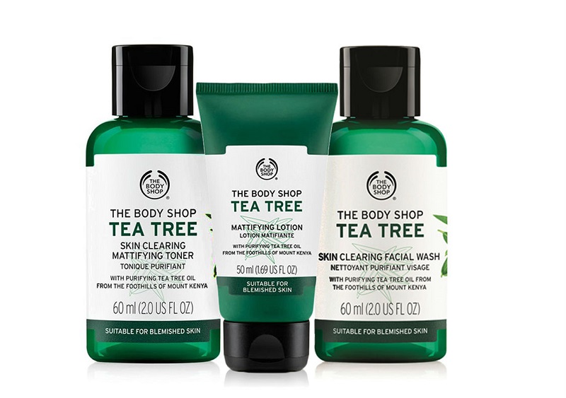 Dưỡng ẩm The Body Shop Tea Tree Mattifying Lotion 50ml thích hợp da dầu, mụn