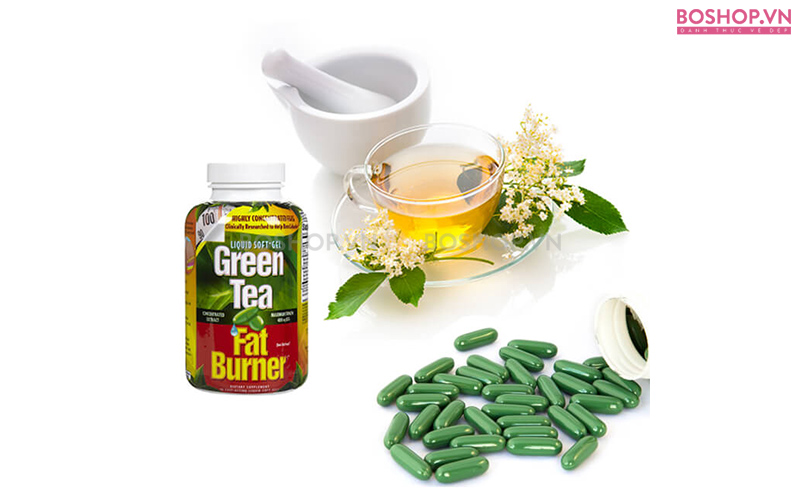 Giảm cân Applied Green Nutrition Tea Fat Burner 200 viên là thực phẩm chức năng được chiết xuất từ những thành phần của thiên nhiên