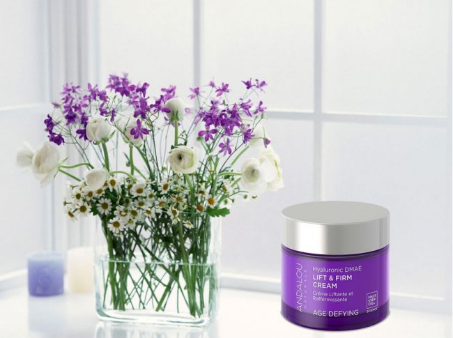 Kem dưỡng Andalou Hyaluronic DMAE Lift & Firm 50gr chống lão hóa làm giảm các nếp nhăn