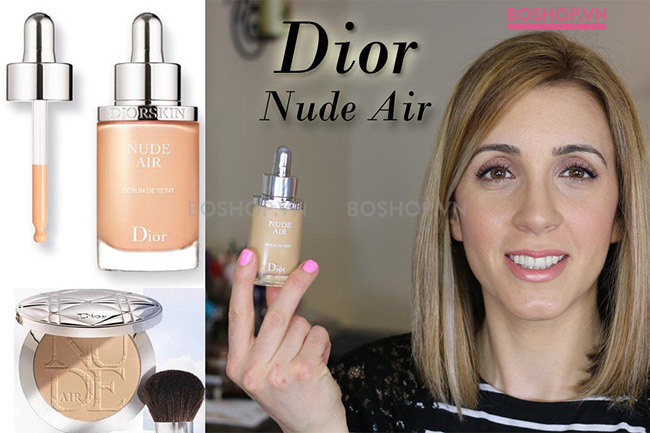 Làn da mỏng mịn, lâu trôi nhờ có Kem Nền Kiềm Dầu Dior Diorskin Nude Air SPF 25