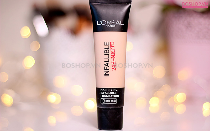 L’oreal Infallible 24h Matte No.13 chính là câu trả lời cho một lớp nền hoàn hảo