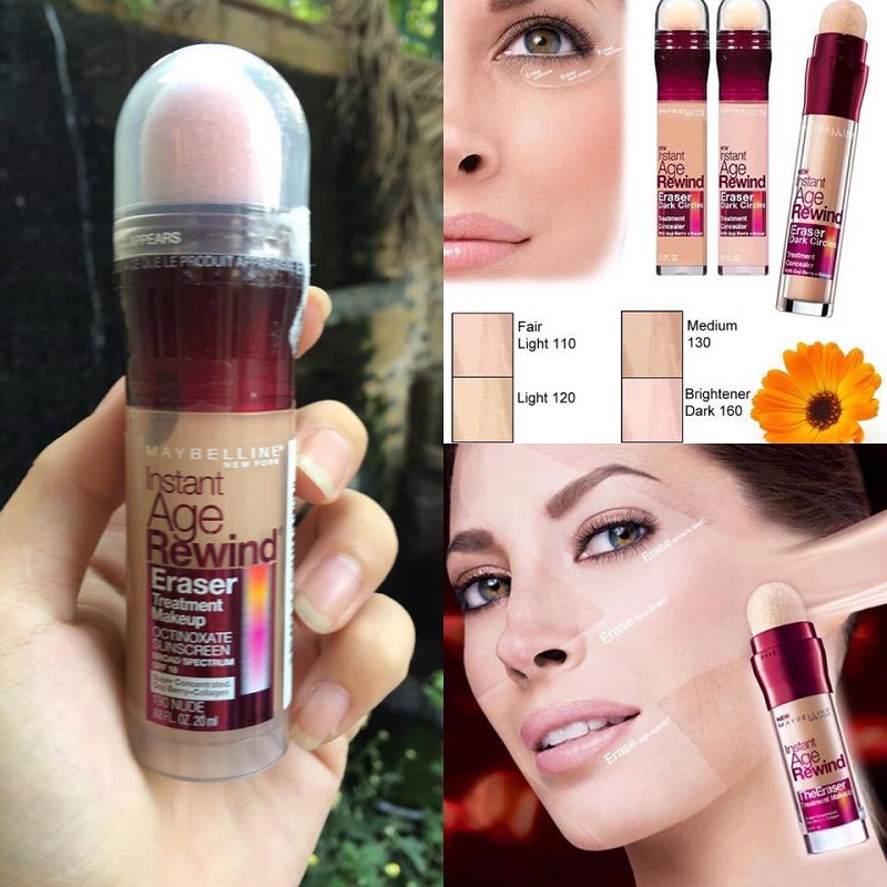 Maybelline Age Rewind Eraser No.190 tone màu tự nhiên hoàn hảo