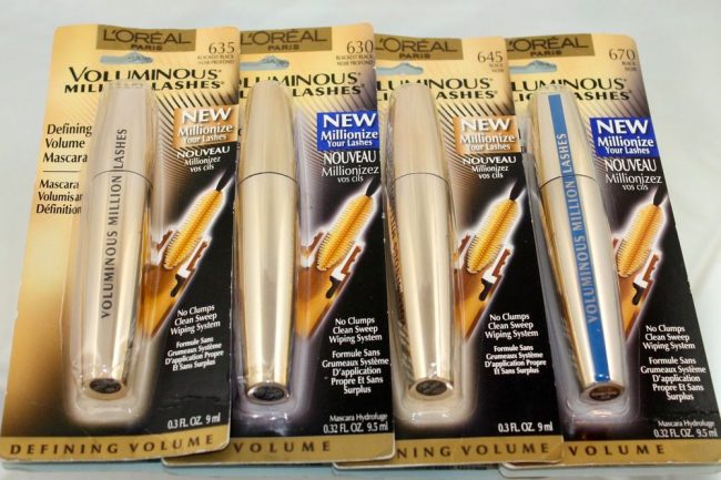 Mascara L’Oreal Voluminous Million Lashes 670 Blackest Black tone đen