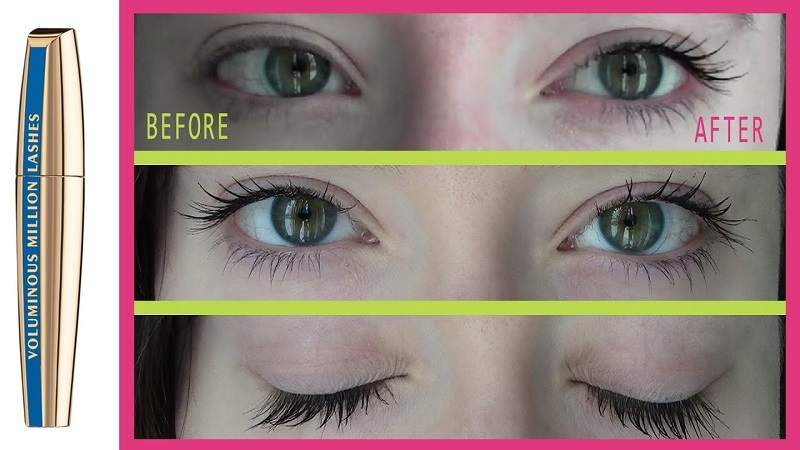 Mascara L'Oreal Voluminous Million Lashes 630 hô biến đôi mi thêm lung linh