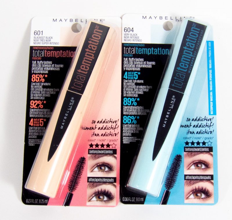 Mascara Maybelline Total Temptation 601 Blackest Black tone đen tuyền
