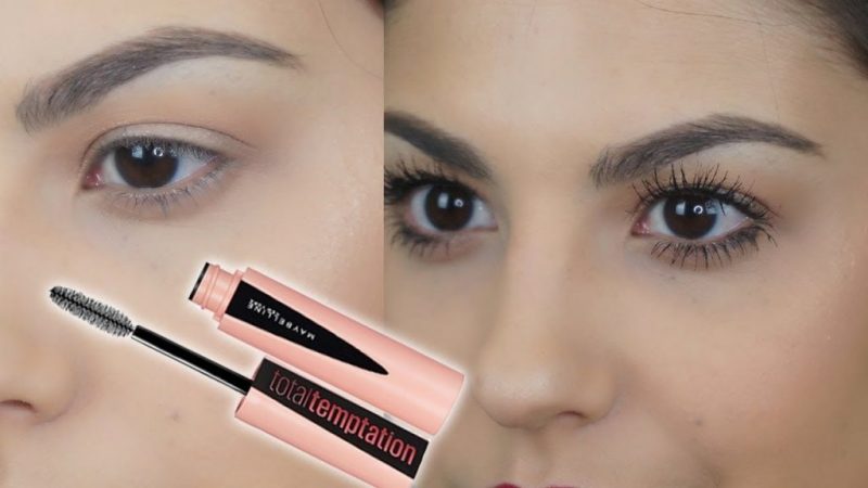 Mascara Maybelline Total Temptation 601 công thức làm dày và dài mi, không gây cộm mi
