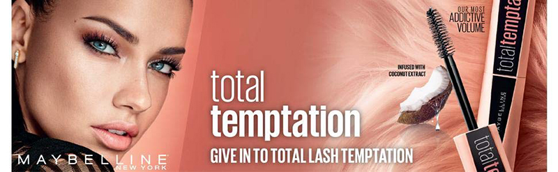 Maybelline Total Temptation bổ sung dầu dừa có tác dụng dưỡng mi hiệu quả
