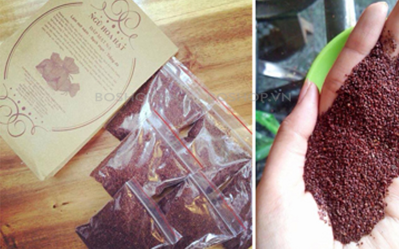 Mặt nạ ngũ hoa hạt Tina Lê 100gr kiểm soát lượng dầu, giúp da mặt căng bóng