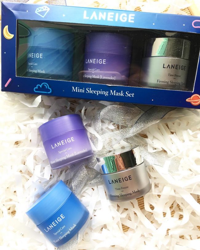 Mặt nạ ngủ Laneige Mini Sleeping Mask Set 25ml ngăn ngừa 5 dấu hiệu lão hóa cho làn da