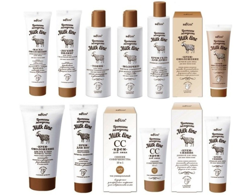 Mặt nạ sữa dê Belita Milk Line 100ml