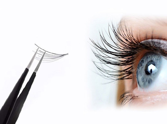 Nhíp nối mi thẳng đen Vacosi T06 sản xuất theo công nghệ Hàn Quốc