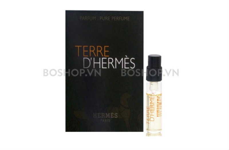 Nước hoa nam Hermès Terre D’Hermès EDP 2ml nhóm hương gỗ cay nồng