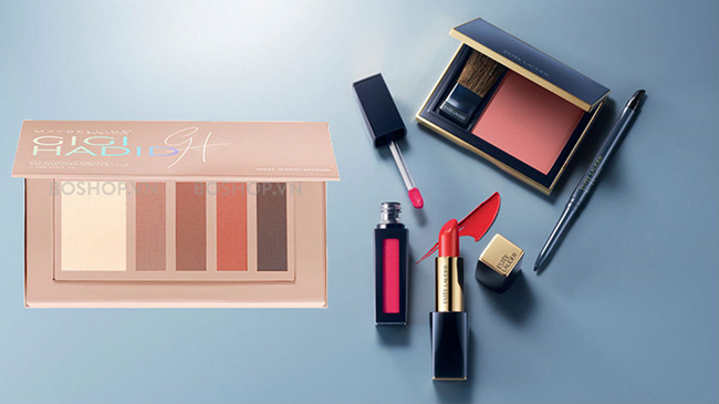 Phấn mắt 5 ô Maybelline Gigi Hadid GG01 Warm
