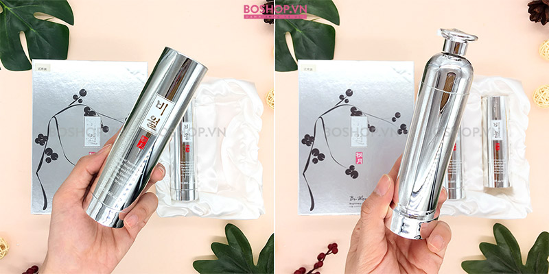 Set dưỡng da Bi-Wowl Brightness Serum 2 chai 25ml chứa thành phần thiên nhiên quý giá nuôi dưỡng da mặt và da mắt hiệu quả.