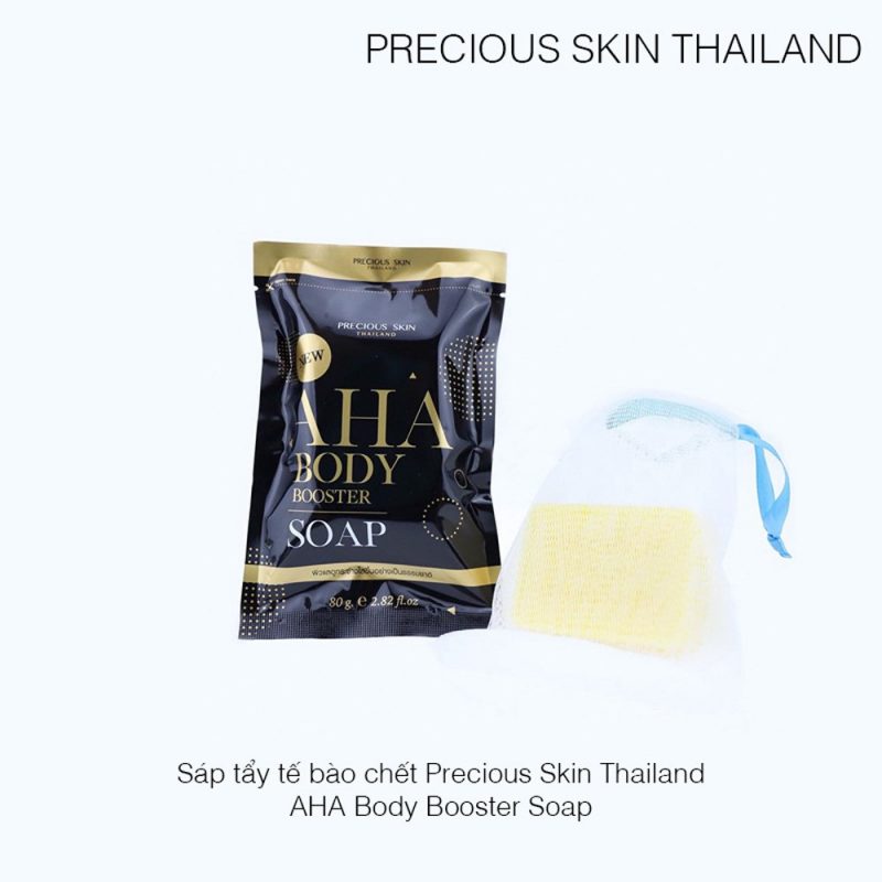 Soap tẩy da chết Precious Skin AHA Body Booster 80gr