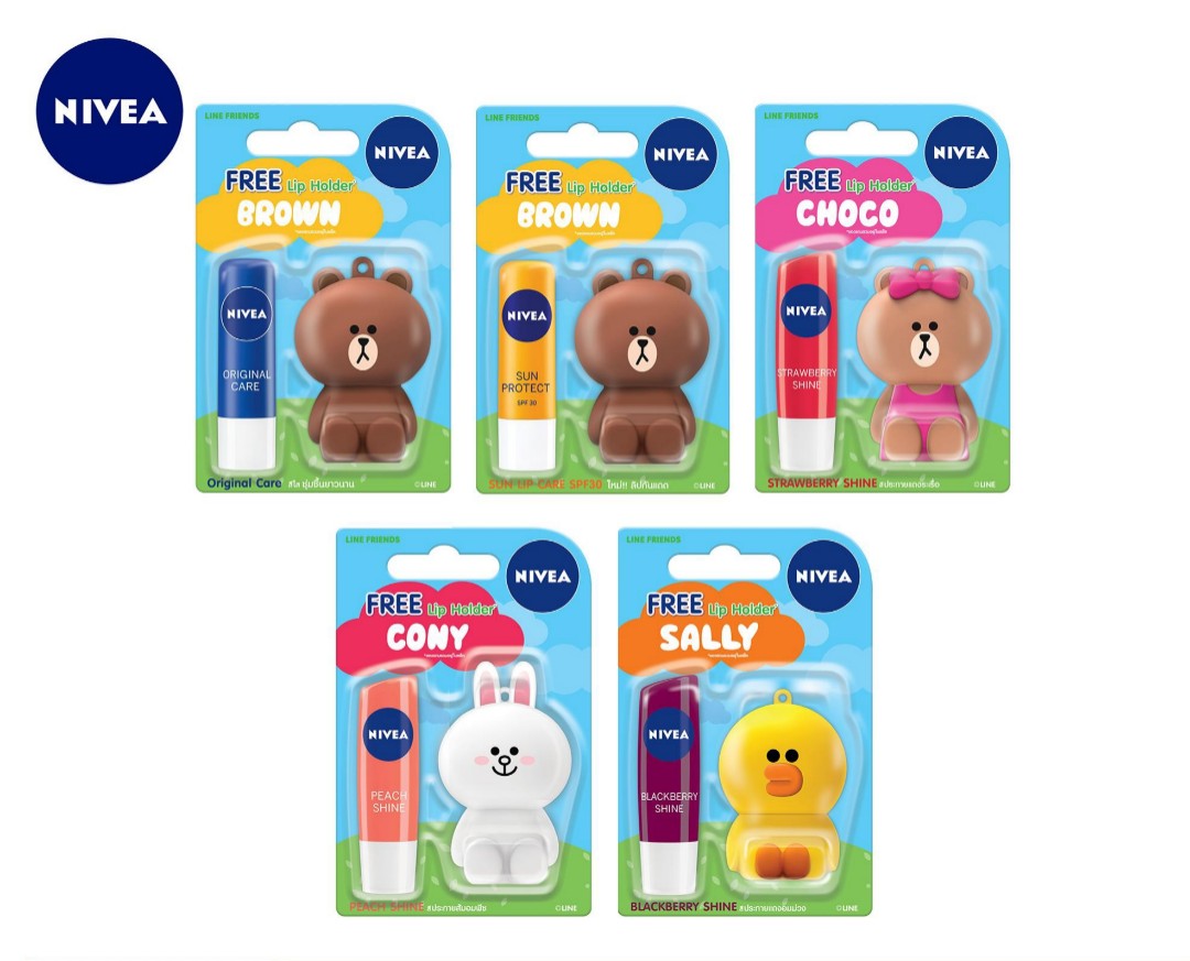 Son dưỡng Nivea Blackberry Shine Free Sally chiết xuất quả dâu đen