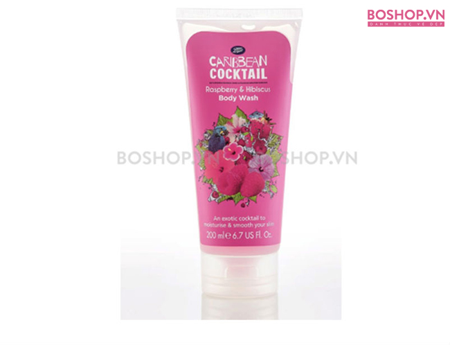 Sữa tắm Boots Raspberry & Hibiscus 200ml