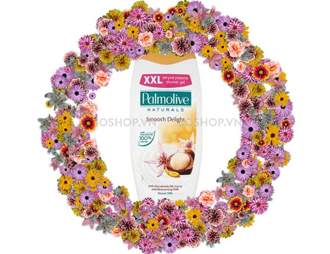 Sữa tắm Palmolive Macadamia Oil 750ml chiết xuất từ dầu Macadamia 100% nguyên chất