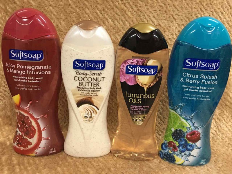  Một số sản phẩm sữa tắm Softsoap Citrus Splash & Berry Fusion 532ml