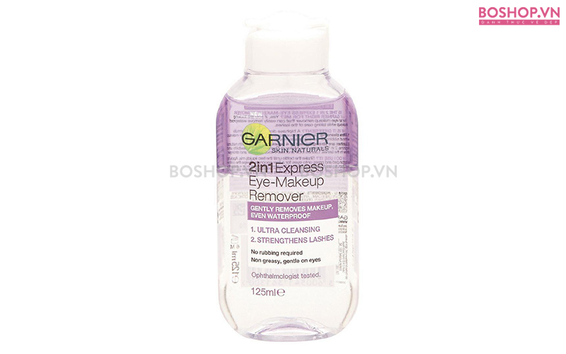 Tẩy Trang Mắt Garnier Express 2 In 1 125ml