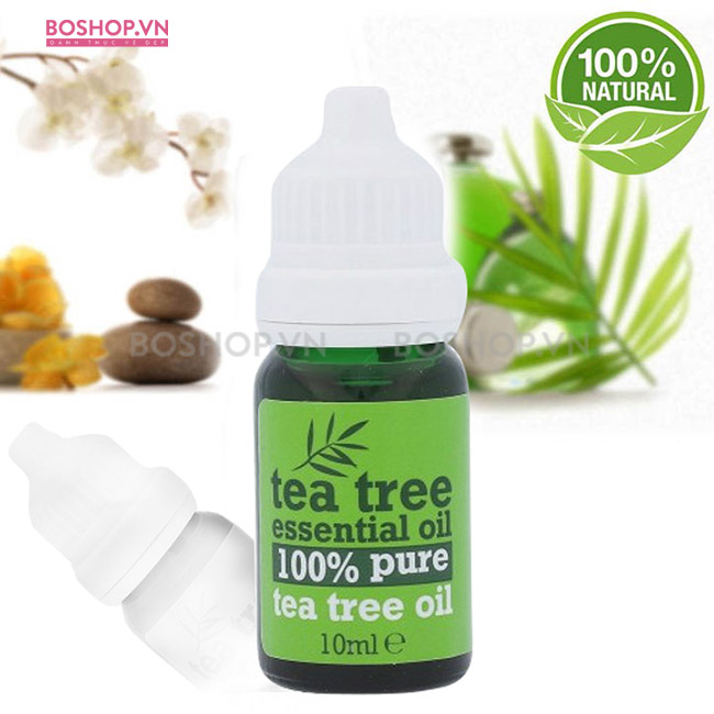 Tinh dầu tràm trà Tea Tree Essential Oil mùi thơm tươi mát, thanh khiết