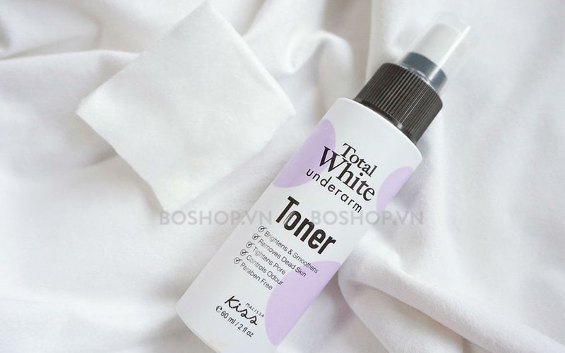 Toner Malissa Kiss Total White dưỡng ẩm cho làn da mềm mịn