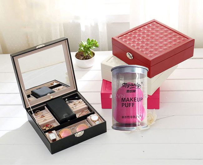 Bông hồ lô Myonly Makeup Puff tán kem nền, kem che khuyết điểm, má hồng