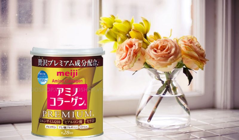 Bột Collagen chống lão hóa Meiji Premium 200gr