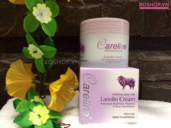 Kem dưỡng da Careline Lanolin Cream 100ml chiết xuất mỡ cừu