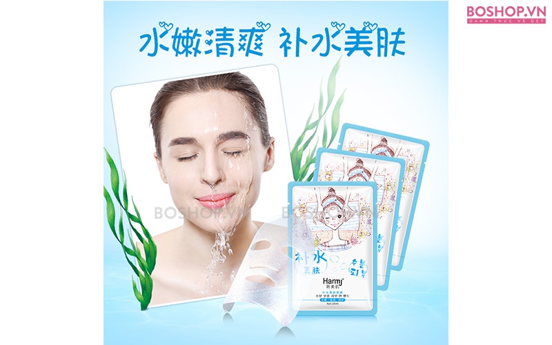 Mặt nạ giấy dưỡng ẩm Hanmj 25ml được chiết xuất từ thành phần tự nhiên