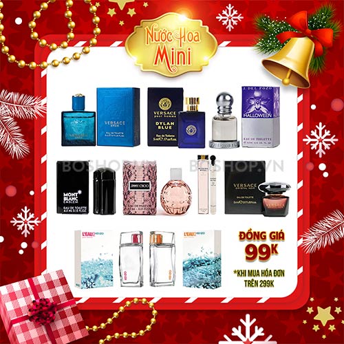 Nước hoa mini chính hãng giá tốt mua ở BOSHOP.VN