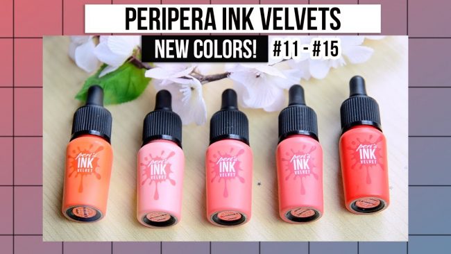 Son lì Peripera Peri’s Ink Velvet No.15 sắc đỏ tươi thuần túy