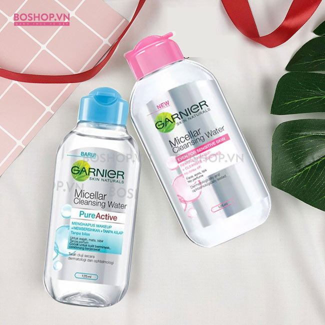 Tẩy trang Garnier Pure Active Micellar Cleansing Water 125ml an toàn cho da