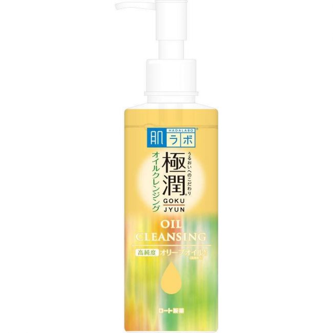 Tẩy trang HadaLabo Gokujyun Oil Cleansing 200ml độ PH thấp, không chứa cồn, không hương liệu