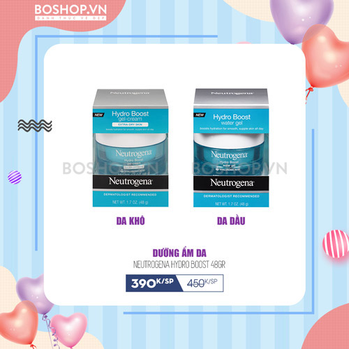 Dưỡng Ẩm Da Dầu Neutrogena Hydro Boost Aqua-Gel 48gr