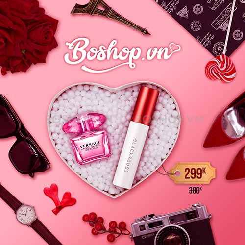 BOSHOP đón ngày tình yêu với vô số sản phẩm SALE 10% thêm COMBO son, nước hoa, mỹ phẩm nam giới GIÁ SỐC bao lên đỉnh ngất ngây suốt Valentine!