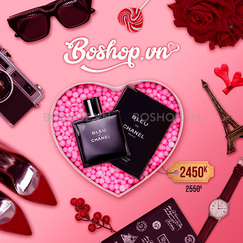 BOSHOP đón ngày tình yêu với vô số sản phẩm SALE 10% thêm COMBO son, nước hoa, mỹ phẩm nam giới GIÁ SỐC bao lên đỉnh ngất ngây suốt Valentine!
