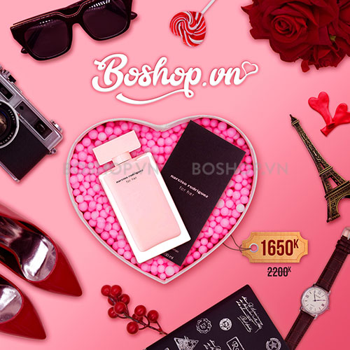 BOSHOP đón ngày tình yêu với vô số sản phẩm SALE 10% thêm COMBO son, nước hoa, mỹ phẩm nam giới GIÁ SỐC bao lên đỉnh ngất ngây suốt Valentine!