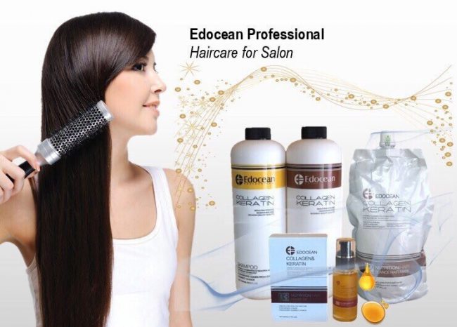 Dầu Dưỡng Tóc Edocean Collagen Keratin 60ml