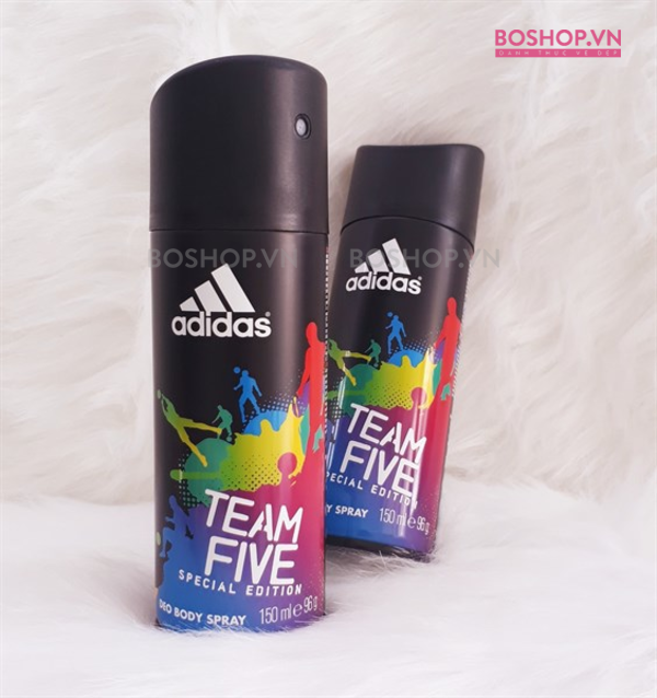 xịt khử mùi nam Adidas Team Five Special Edition 150ml