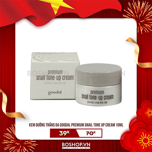 Kem Dưỡng Trắng Da Goodal Premium Snail Tone Up Cream 10ml