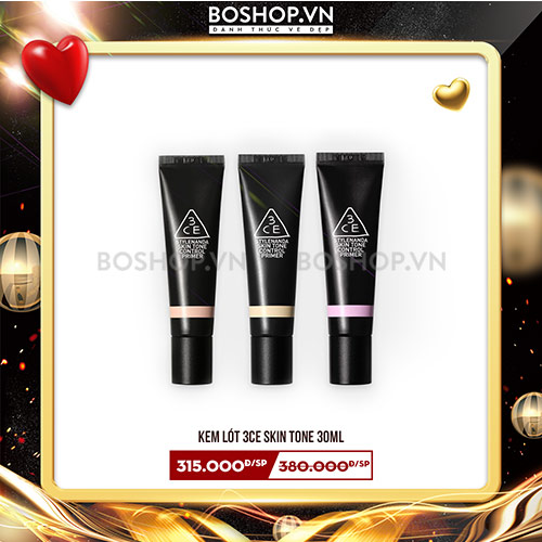 Kem Lót 3CE Skin Tone Control 