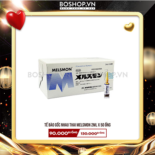 Tế Bào Gốc Nhau Thai Melsmon 2ml x 50 Ống