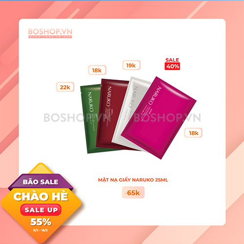 MẶT NẠ GIẤY NARUKO 25ML